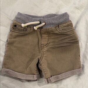 Cat & Jack Tan and Gray Kids Shorts